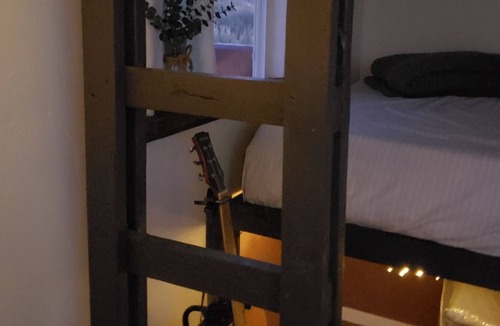Cabazon Cabin | Our Off-Grid Tiny Cabin awaits you and your desert adventure. Sleeps up to 3.