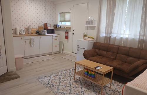 El Cajon Apartment | Perfect studio: solo, couple or family+kids. Sleeps 4 adults comfortably + crib