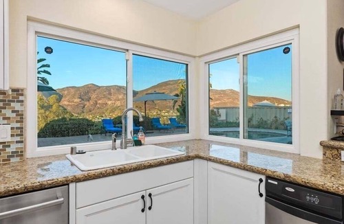San Carlos House | Pool, A/C, fire pit, views of Cowles Mountain - Hemingway Heaven with a pool!