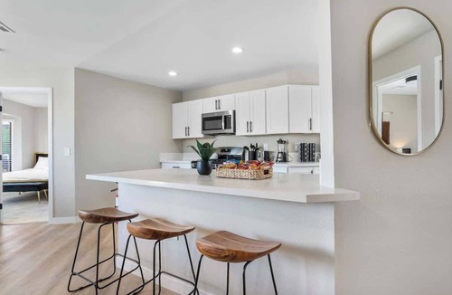 Townsite House | Pool, Spa, and Arcade at 4BR Elegant Vegas Home