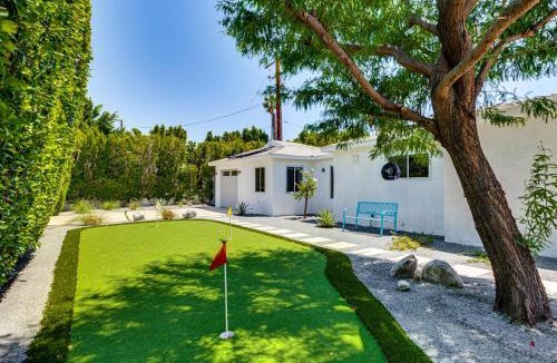 Racquet Club West House | Putting Green & Outdoor Lounge! Palm Springs Home