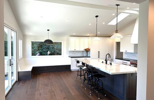 Eucalyptus Hill House | Renovated Montecito Estate Ocean Views Firepit Pool Spa Fenced Acre Guest Casita