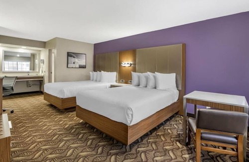 Inglewood Hotel | Rest Easy With Mood Lighting in Cozy Room Near Santa Monica Beach