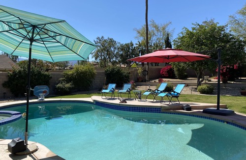 Palm Desert House | Retreat w/Pool & Spa Home in Palm Desert There is a 300.00 fee to heat pool