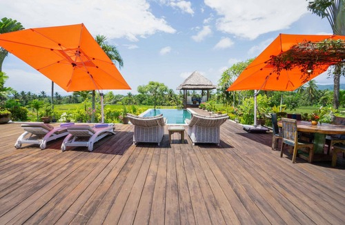 West Selemadeg Villa | Ricefield View! 4BR Private Pool Villa in Tabanan