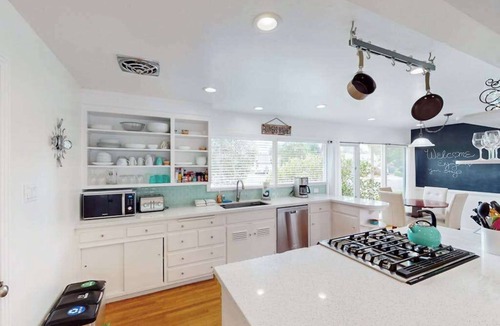 Junior College Neighborhood Association House | Santa Rosa Renovated Home with Fireplace & Private Patio