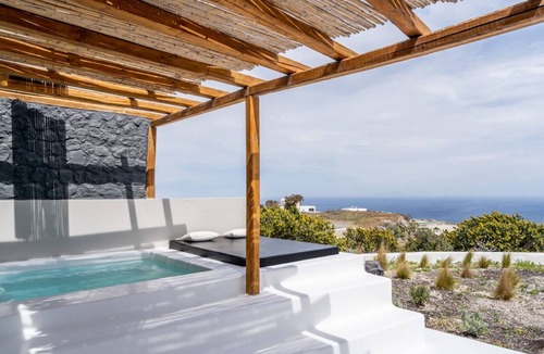Imerovigli Villa | Superior Santorini Villa | 1 Bedroom | Villa Thea | Private Heated Jacuzzi