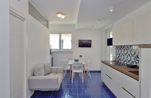 Minori Apartment | The Bell Tower Clock with terrace