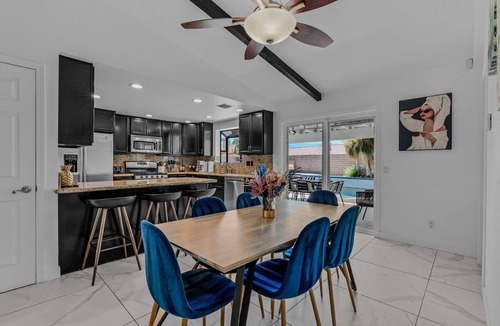 Bermuda Dunes House | Vibrant Home & Sparkling Pool. Entertain in Luxury at this Desert Gem! #75-354