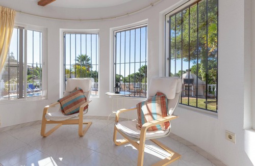 Mijas Villa | Villa 'Casa Pepe' with Sea View, Private Pool, Garden, A/C & Wi-Fi