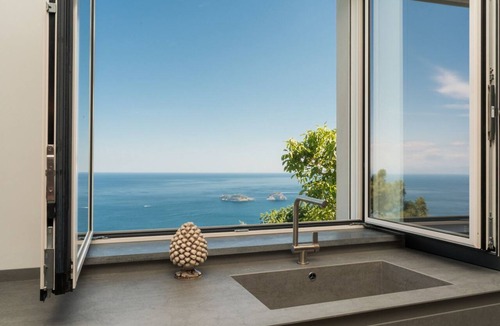 San Pietro Villa | Villa De Boer, brand new amazing seafront in Amalfi coast, private pool and garden
