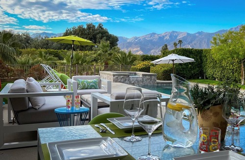Palm Springs House | Villa Estrella at Desert Princess Resort/Private Pool and Spa