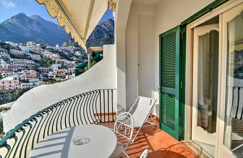 Positano City Centre House | Villa Faustina A: A bright and elegant studio apartment located in the center of Positano, with Free WI-FI.