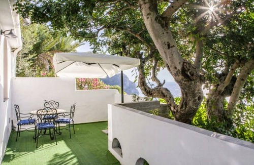 Conca dei Marini Villa | Villa Frida, With Private SeaPlatform close to Amalfi and private parking.
