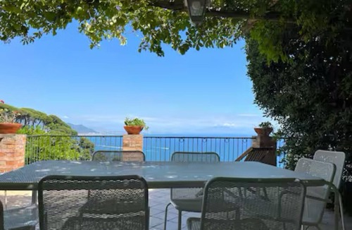 Raito Villa | Villa San Vito Amalfi Coast. A gorgeous viewing deck open to the sea.
