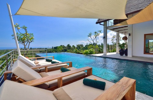 Kayu Putih Villa | Villa Sentosa , Panoramic Sea View Villa