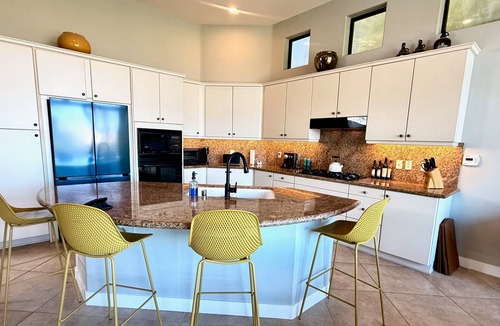 Rancho Mirage Villa | Villa Viva! Contemporary 2BR/3.5BA desert retreat with workspace & style—managed by Greenday.