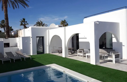Puerto Rey Villa | Villa with private pool, WiFi & parking in Puerto Rey only 100m to the beach.