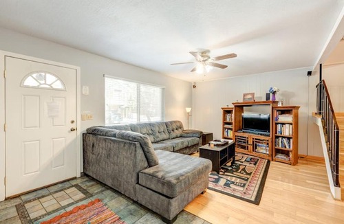 Lake Forest House | Wonderful year-round escape near skiing & lake with pool hot tub & deck