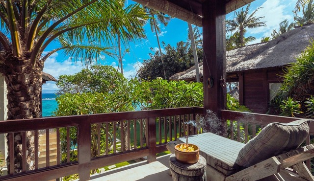 1BR Beachfront Room with Balcony | The Village of Angels Resort