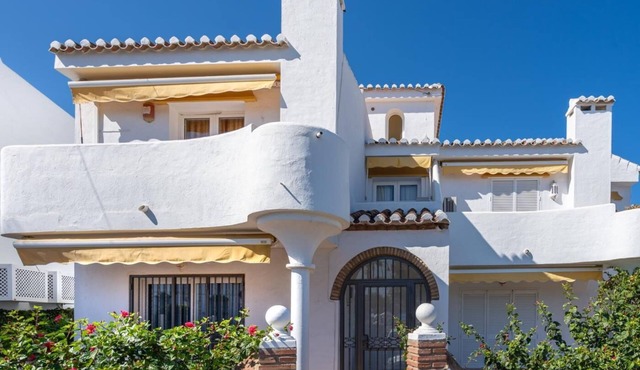 2 Beautiful Beach Front Villa in Mijas Playa Club