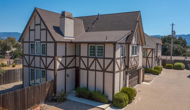 3 bedroom 2.5 bath 2,200 SF within Solvang Danish Village