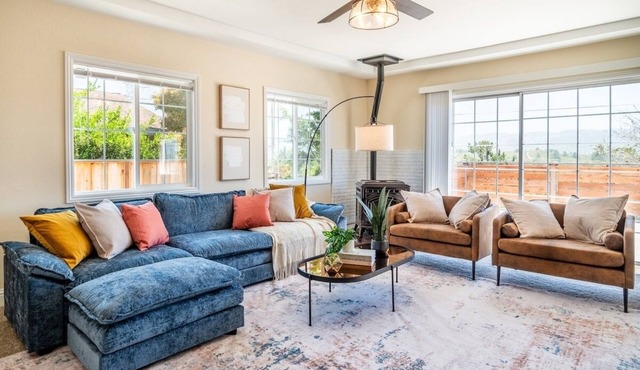 4 bed/2 ba Quiet Monterey County Retreat home