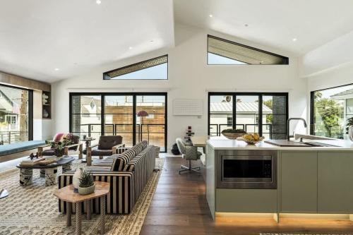 An Artistic Masterpiece by the Ocean home