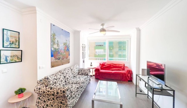 Apartment 150 m from El Palo beach, Malaga