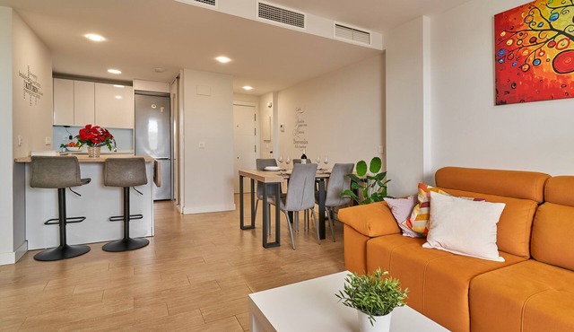 Apartment "Sunrise Duna Beach" close to the Beach with Sea View