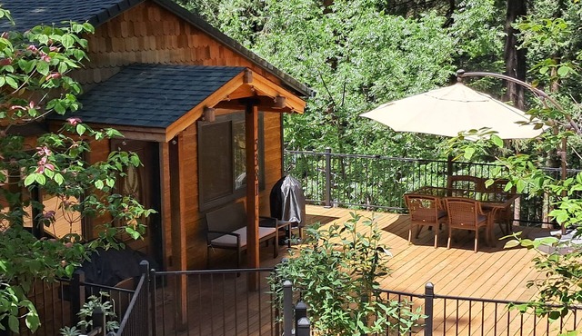 Apple Hill Paradise, Comfy Retreat with stunning tree views, Clean,Fully stocked