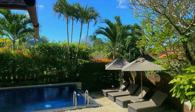 Authentic Bali Villa with Beautiful Rice-Field Views