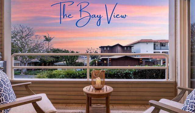 Bay Views, Watch Sailboats Go By.