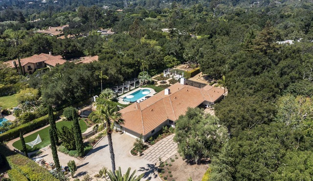 Beautiful Montecito Estate with magical gardens- Renovated in 2025