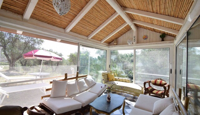 Beautiful private villa for 4 guests with WIFI, A/C, TV, patio and panoramic view