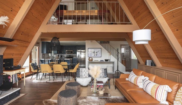 Boho-Chic Lake Arrowhead Hideaway w/ 2 Decks!