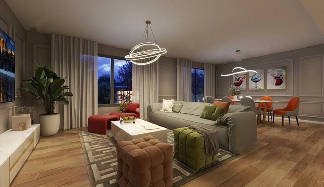 Brand new luxury 5 bedroom villa, 6King bed with WiFi, air conditioning 07