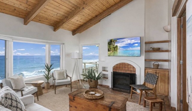 Casa Pacifica, Beachfront w/Fire Ring in Sand