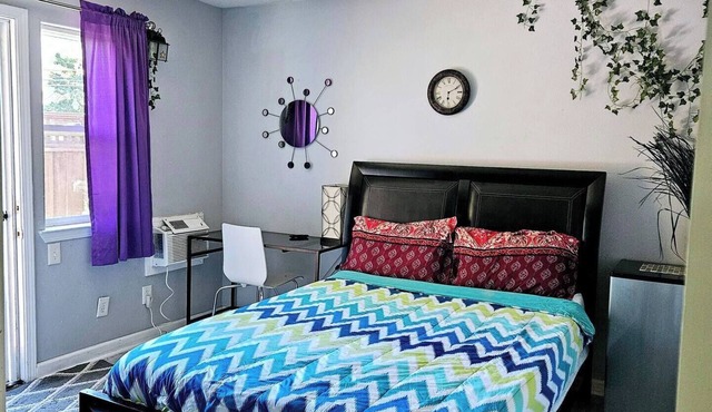 Charming 1-bedroom house in superb San Jose with AC, WiFi