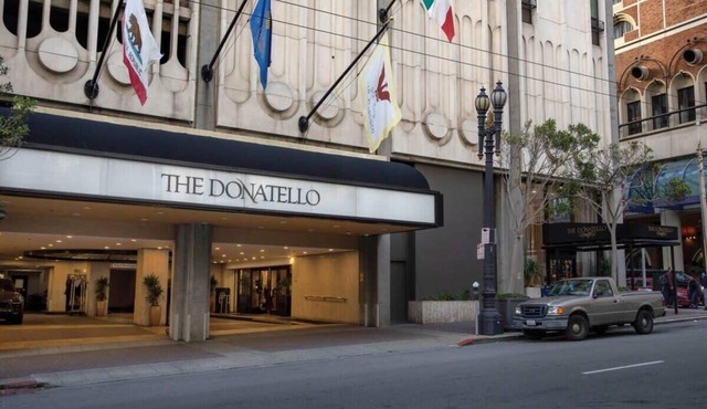 Chic King Suite at Wyndham Donatello in SF in San Francisco