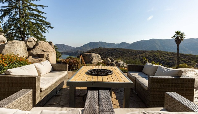 Contemporary Retreat with Private Pool and Lake Views