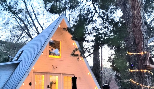 Cozy 1960s A- Frame with Mountain Views