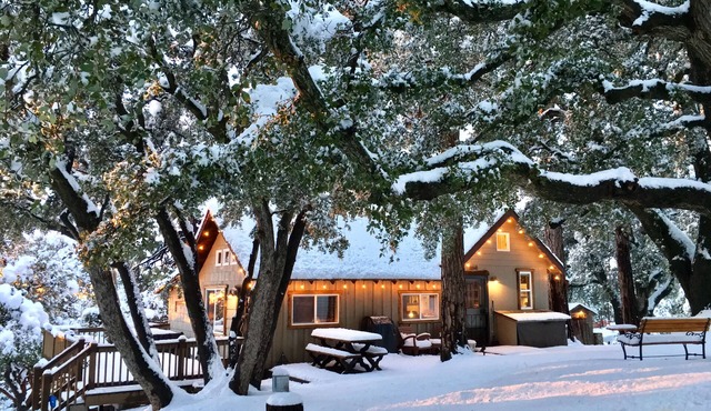 "Cozy Oaks Cabin" Peaceful Mountain Getaway, Charming & Romantic! Trail Pass.