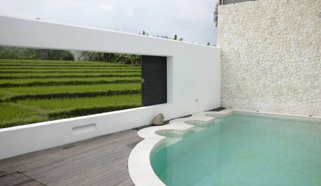 Designer Home with Rice Field View in Canggu