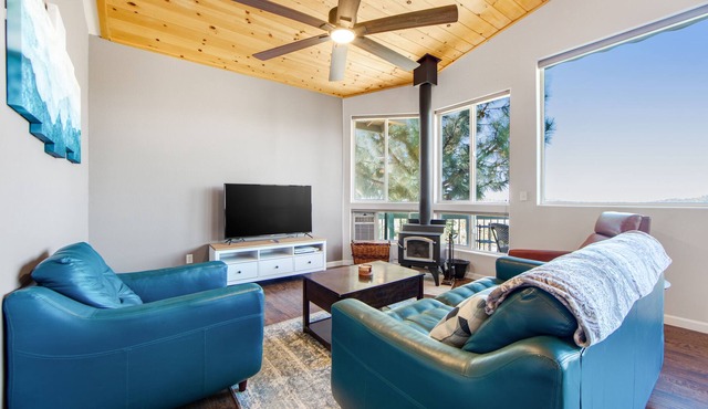 Dog-Friendly Idyllwild Home w/Beautiful Views, WiFi, EVC, & Private Washer/Dryer