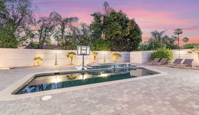 Dream desert oasis