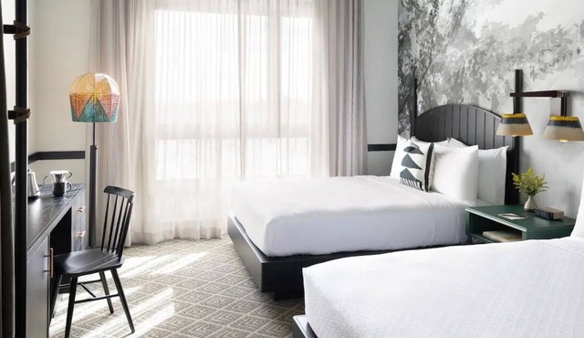 Experience Historic Merced, El Capitan Hotel, Main Street Double Queen | 3 Units
