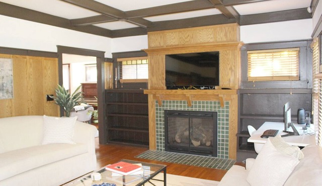"Experience the Tranquility of the Classic Craftsman Sanctuary."