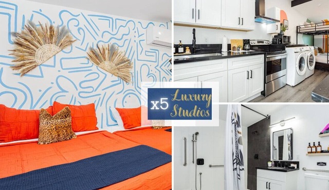Explore Downtown Vegas: 5 Units, Sleeps 21 & Games