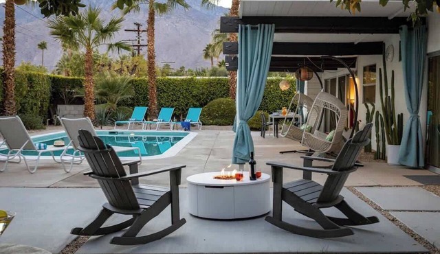 Glam Mid-Century - Stellar Views, Saltwater Pool